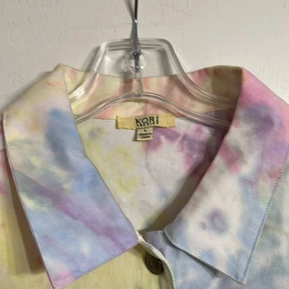 Tie dye Jean jacket - Picture 2 of 5